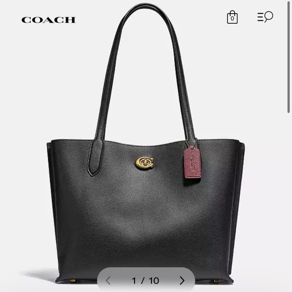 Coach Willow Tote - Picture 1 of 6